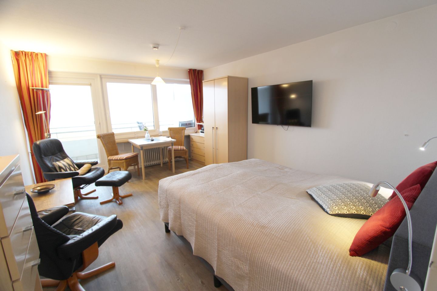  Dünenhof zum Kronprinzen- Seestr. 18, App. 56 Wenningstedt - Wohnzimmer