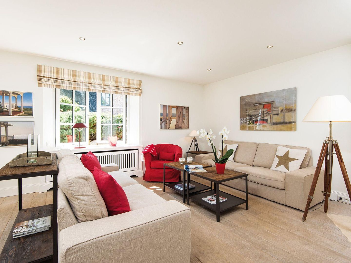  Salig Hüs Kampen - Wohnzimmer