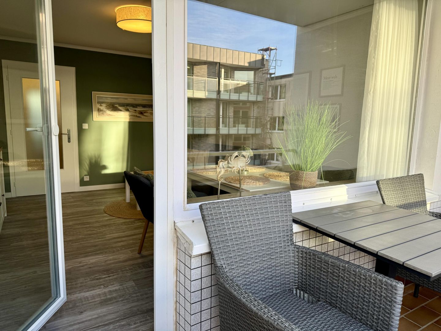  Dünennest Westerland Dünennest - Balkon