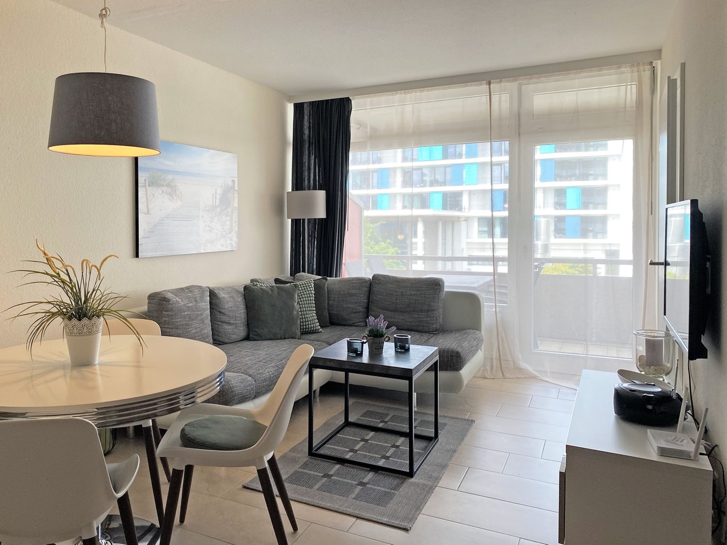 Kaiserhof Apartment 202, Typ A  - Wohnzimmer