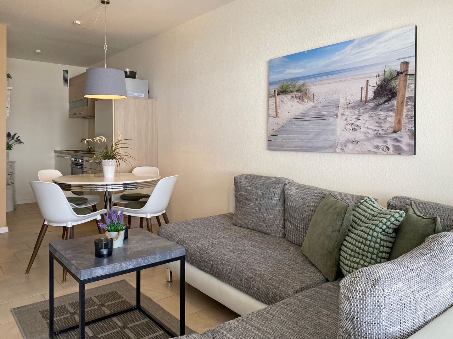 Kaiserhof Apartment 202, Typ A  - Wohnzimmer