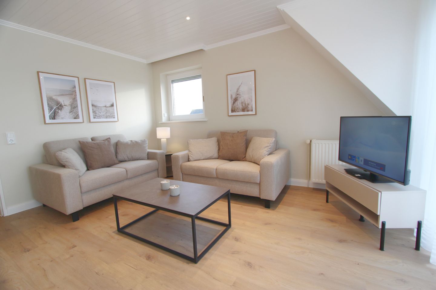  Wonningstair  - Dünenstr. 19, App. 6 Wenningstedt - Wohnzimmer