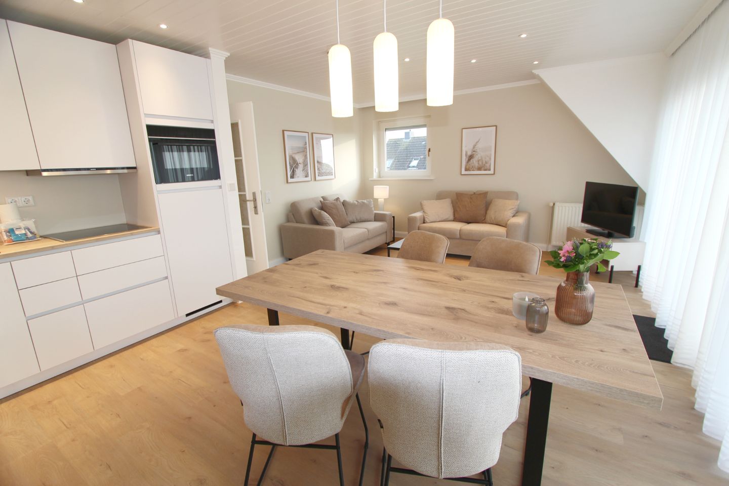  Wonningstair  - Dünenstr. 19, App. 6 Wenningstedt - Küche / Küchenzeile