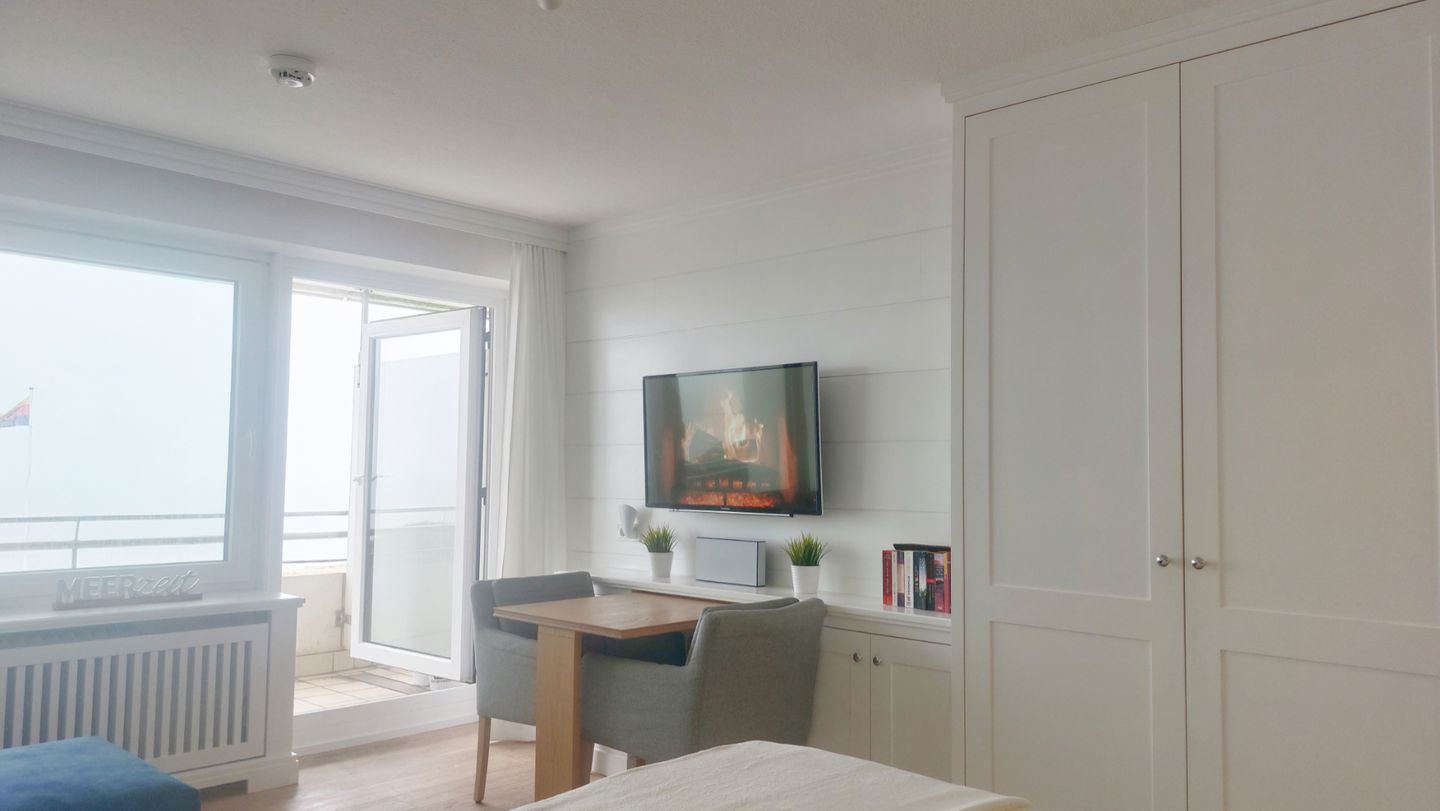  Dünenhof zum Kronprinzen, App. 88 Wenningstedt - Wohnzimmer