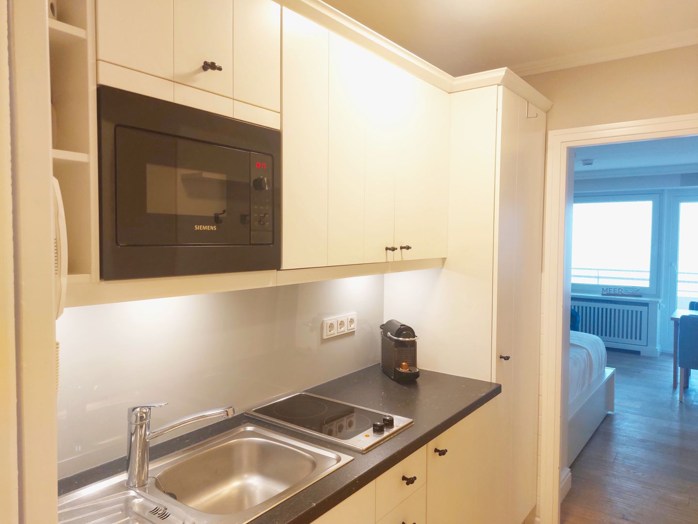  Dünenhof zum Kronprinzen, App. 88 Wenningstedt - Küche / Küchenzeile