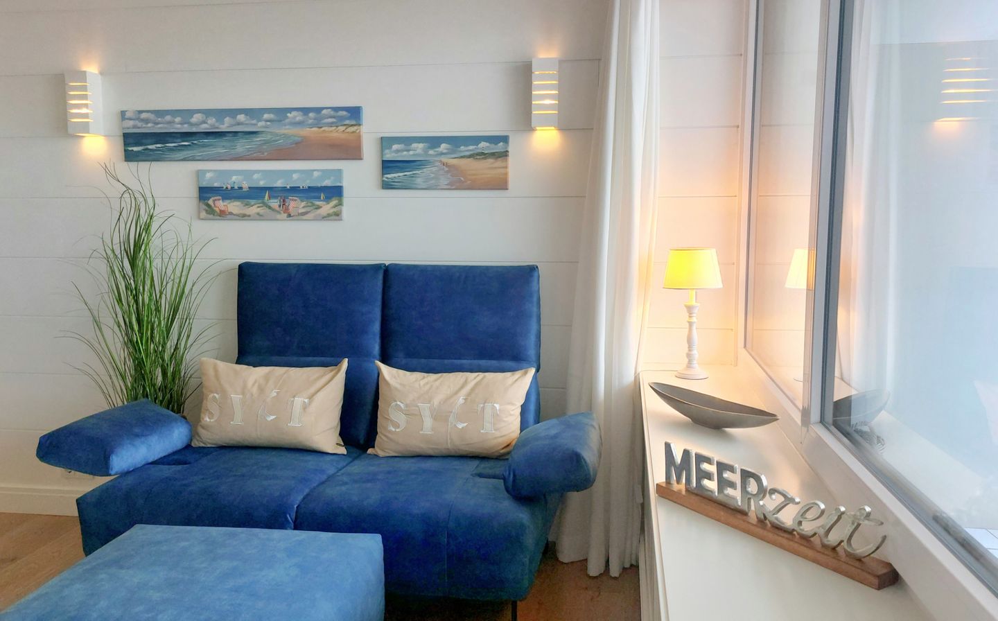  Dünenhof zum Kronprinzen, App. 88 Wenningstedt - Wohnzimmer