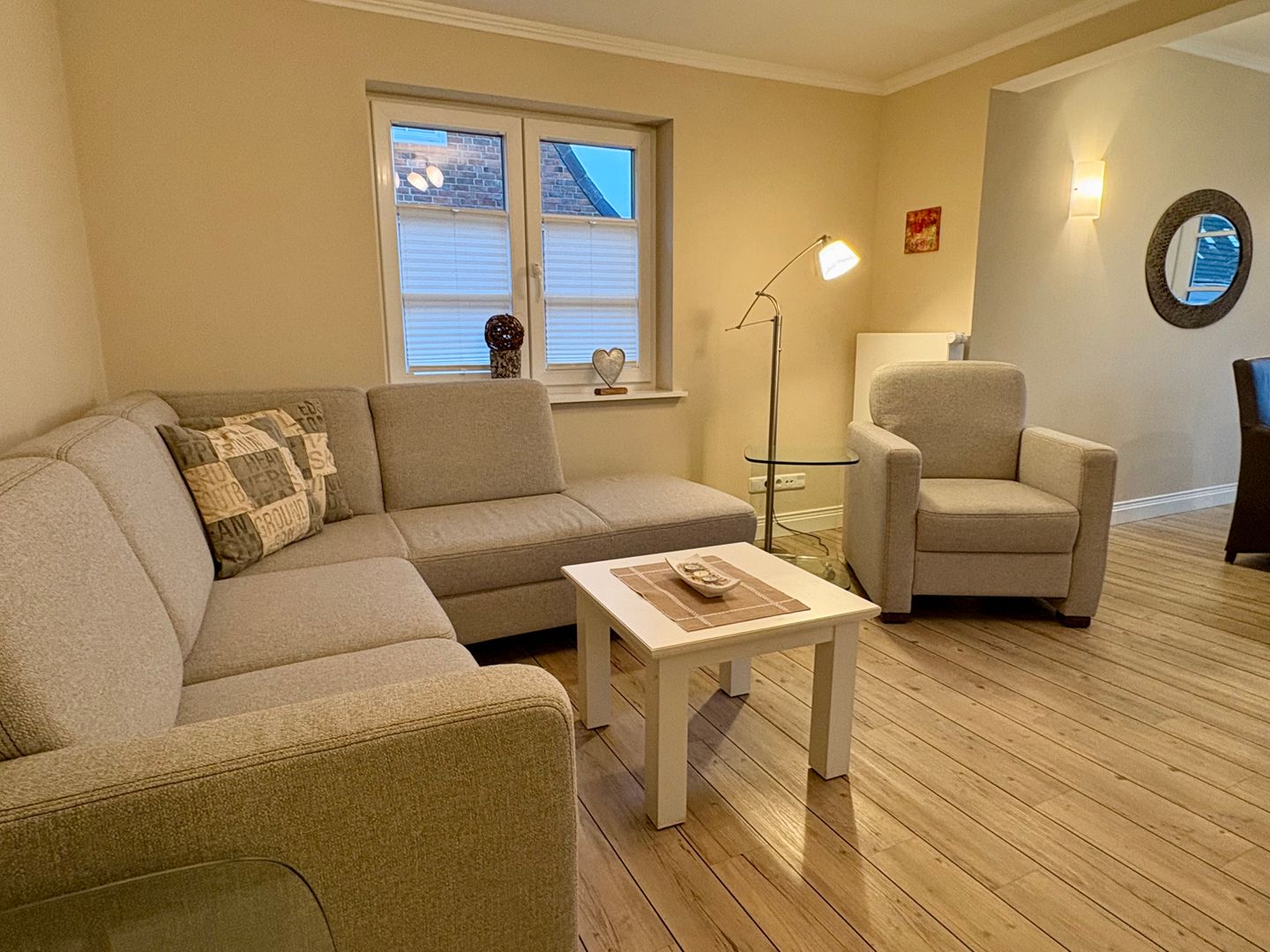 Haus am Südende Möwennest Westerland - Wohnzimmer