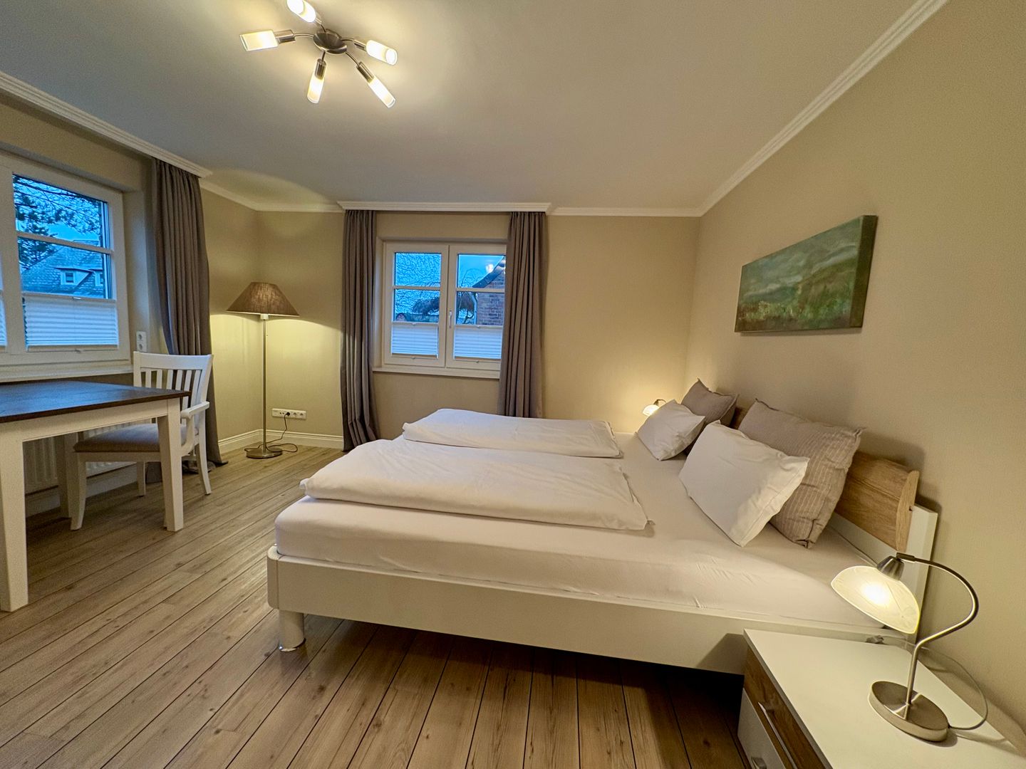 Haus am Südende Möwennest Westerland - Schlafzimmer