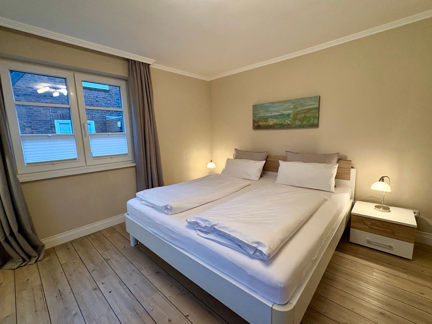 Haus am Südende Möwennest Westerland - Schlafzimmer