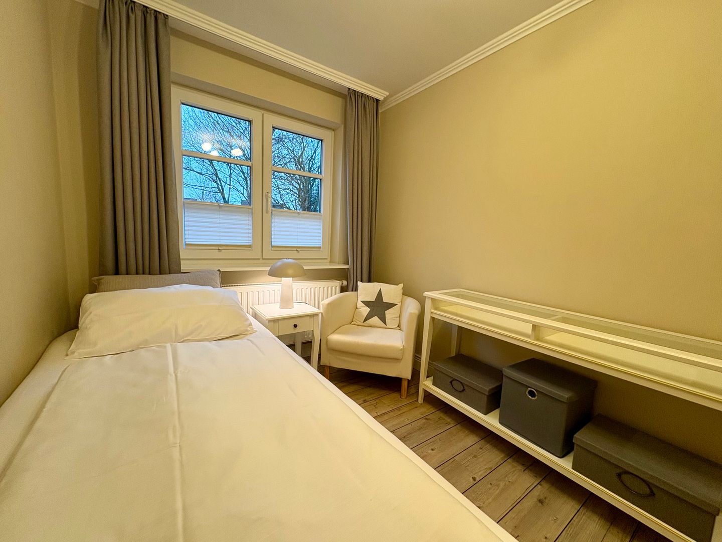 Haus am Südende Möwennest Westerland - Schlafzimmer