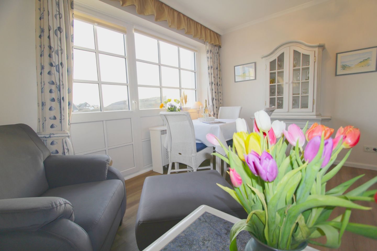  Dünenblick III - Dünenstr. 7, App. 5 Wenningstedt - Wohnzimmer