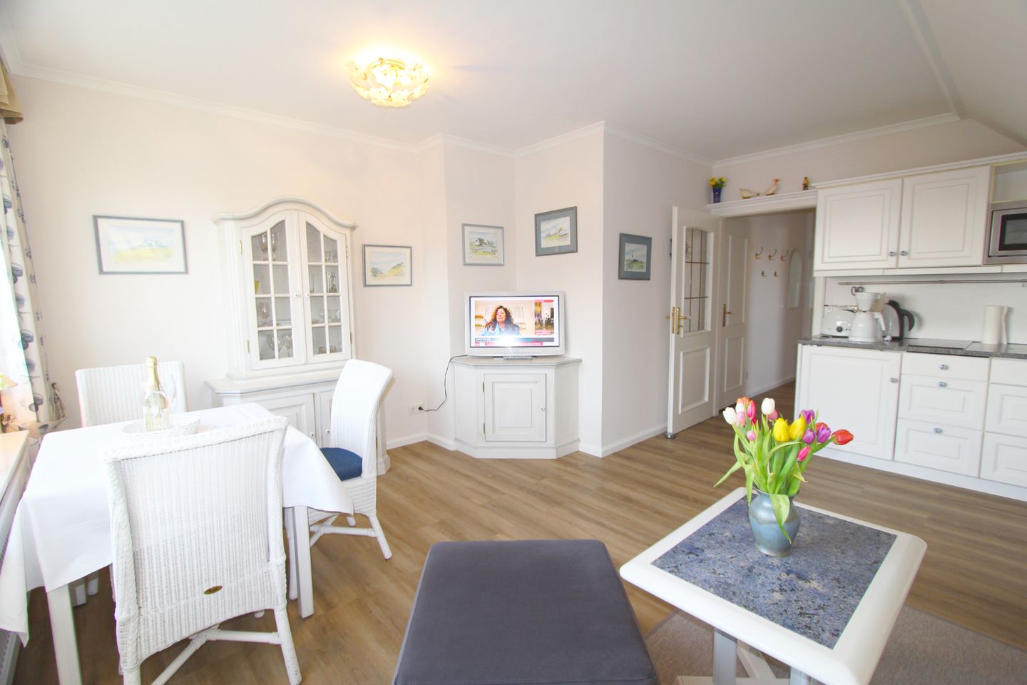  Dünenblick III - Dünenstr. 7, App. 5 Wenningstedt - Wohnzimmer