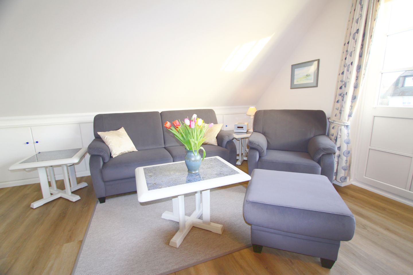  Dünenblick III - Dünenstr. 7, App. 5 Wenningstedt - Wohnzimmer