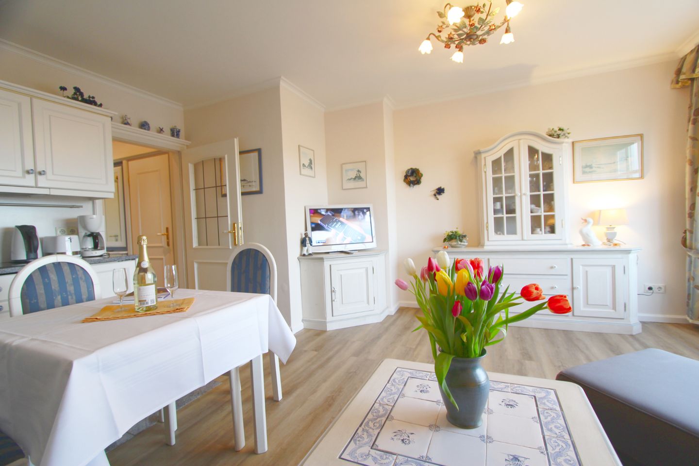  Dünenblick III  - Dünenstr. 7, App. 8 Wenningstedt - Wohnzimmer