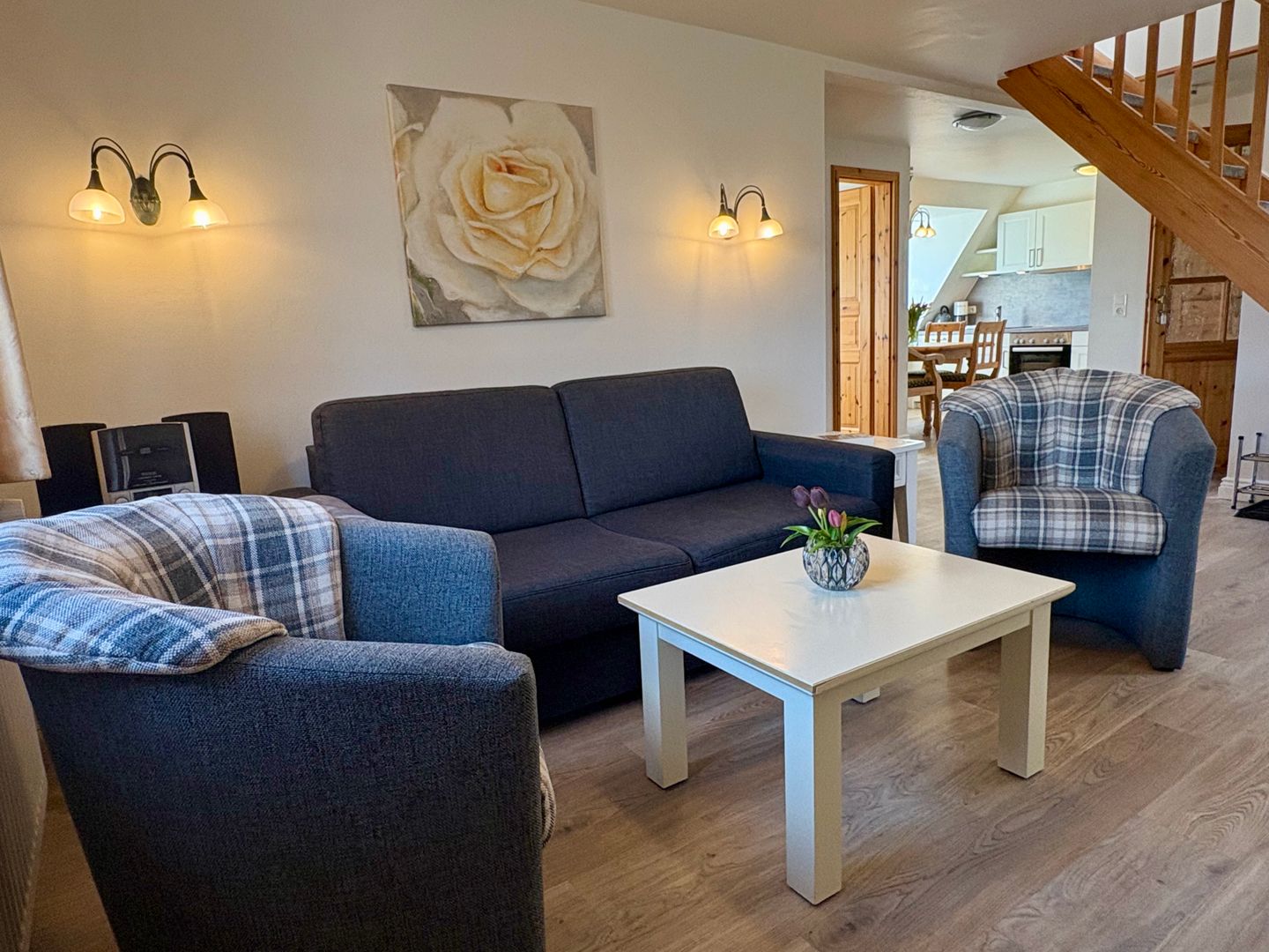 Haus am Südende Nordsee Westerland - Wohnzimmer