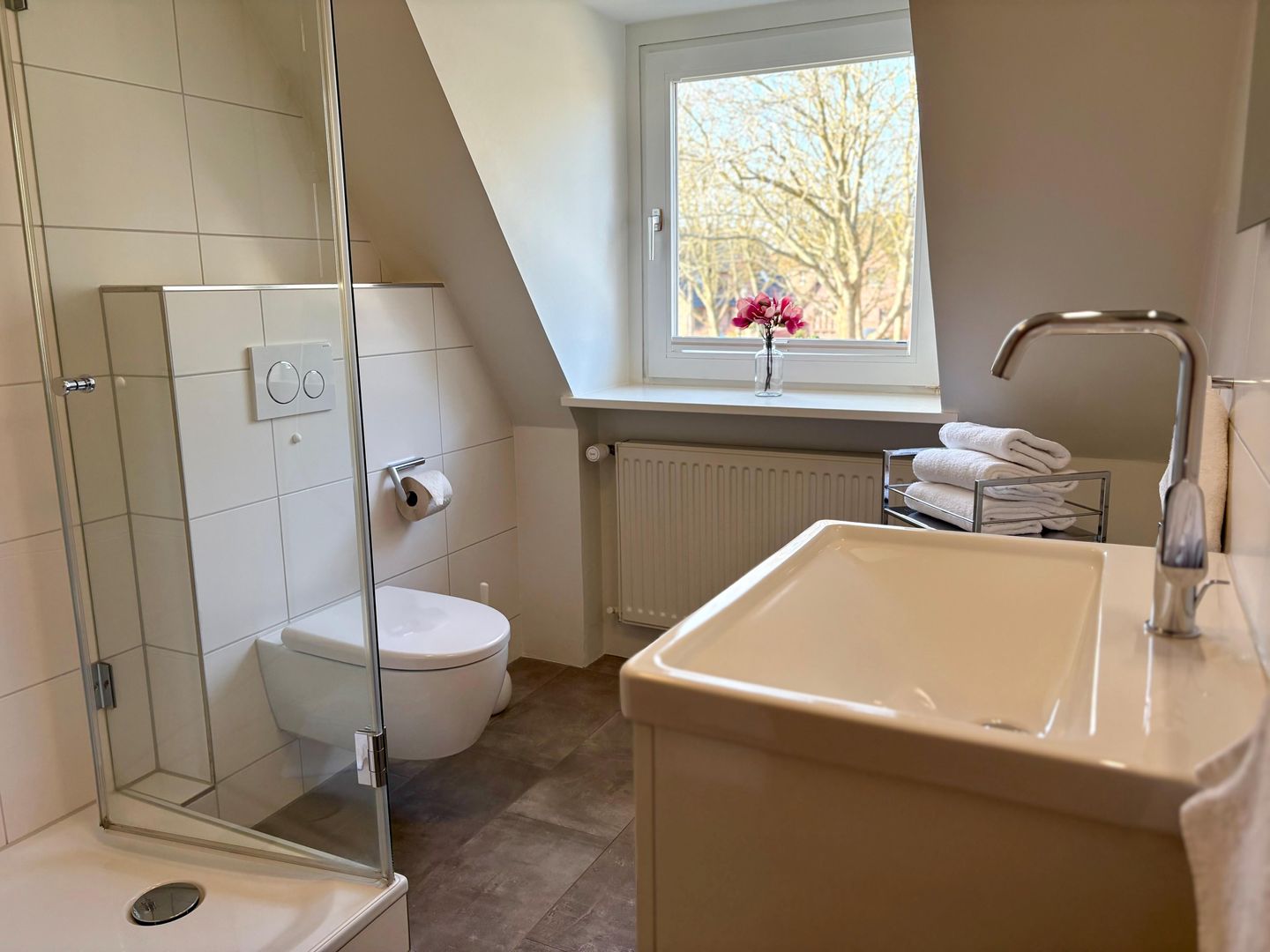 Haus am Südende Nordsee Westerland - Badezimmer