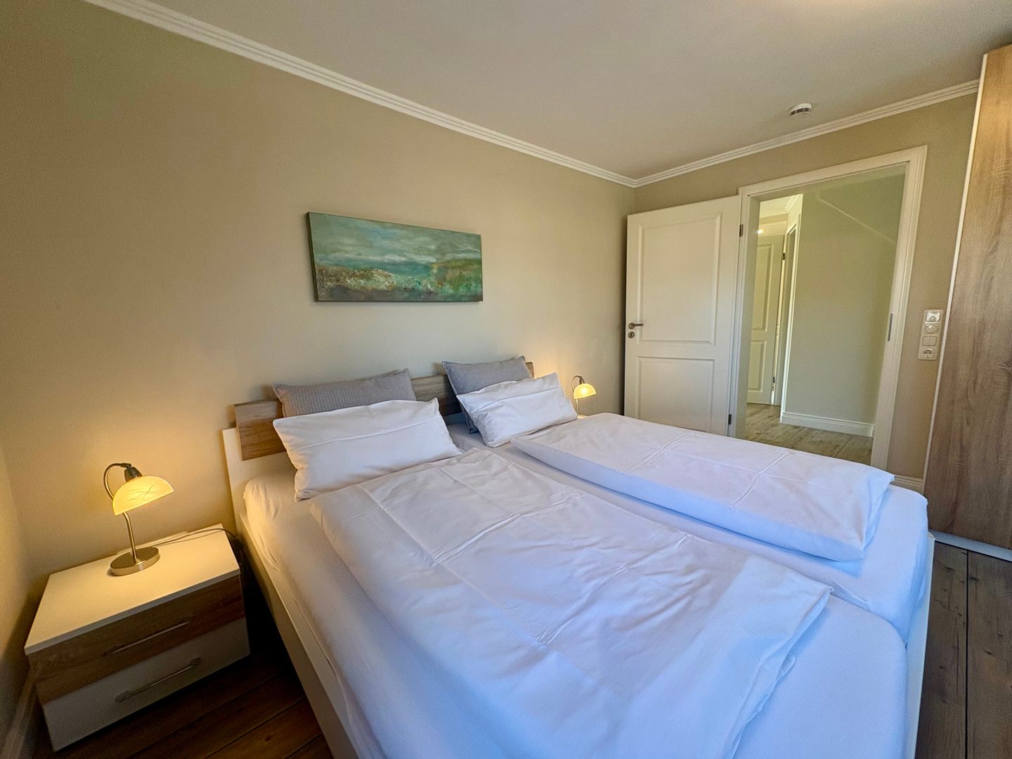 Haus am Südende Möwennest Westerland - Schlafzimmer