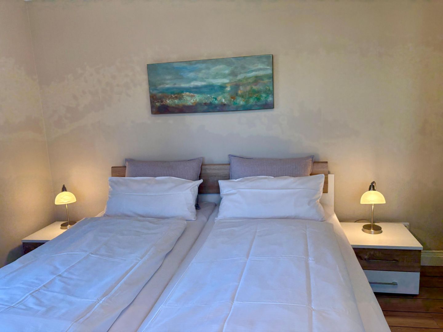 Haus am Südende Möwennest Westerland - Schlafzimmer