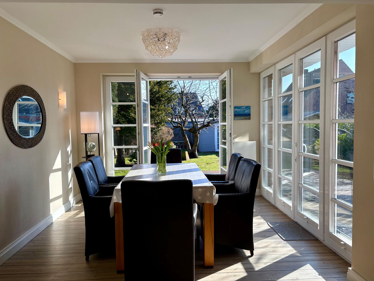 Haus am Südende Möwennest Westerland - Wohnzimmer