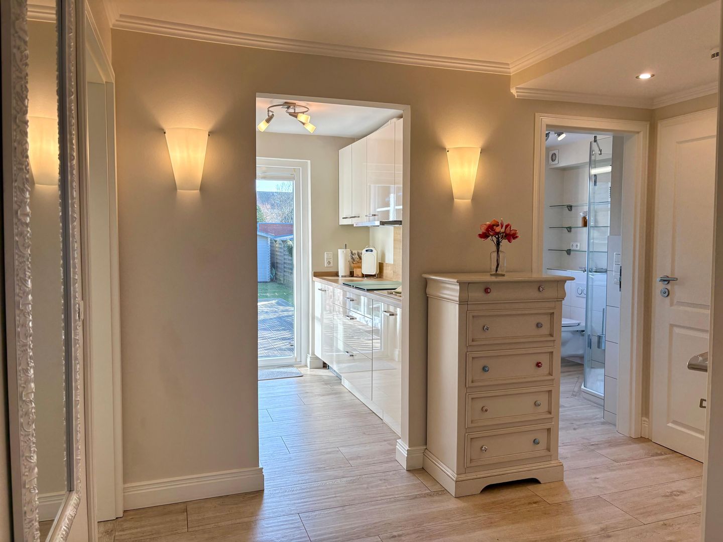 Haus am Südende Möwennest Westerland - Wohnzimmer