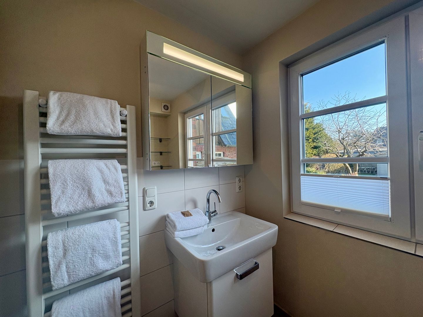 Haus am Südende Möwennest Westerland - Badezimmer