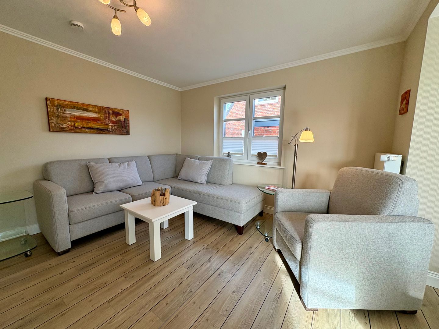 Haus am Südende Möwennest Westerland - Wohnzimmer