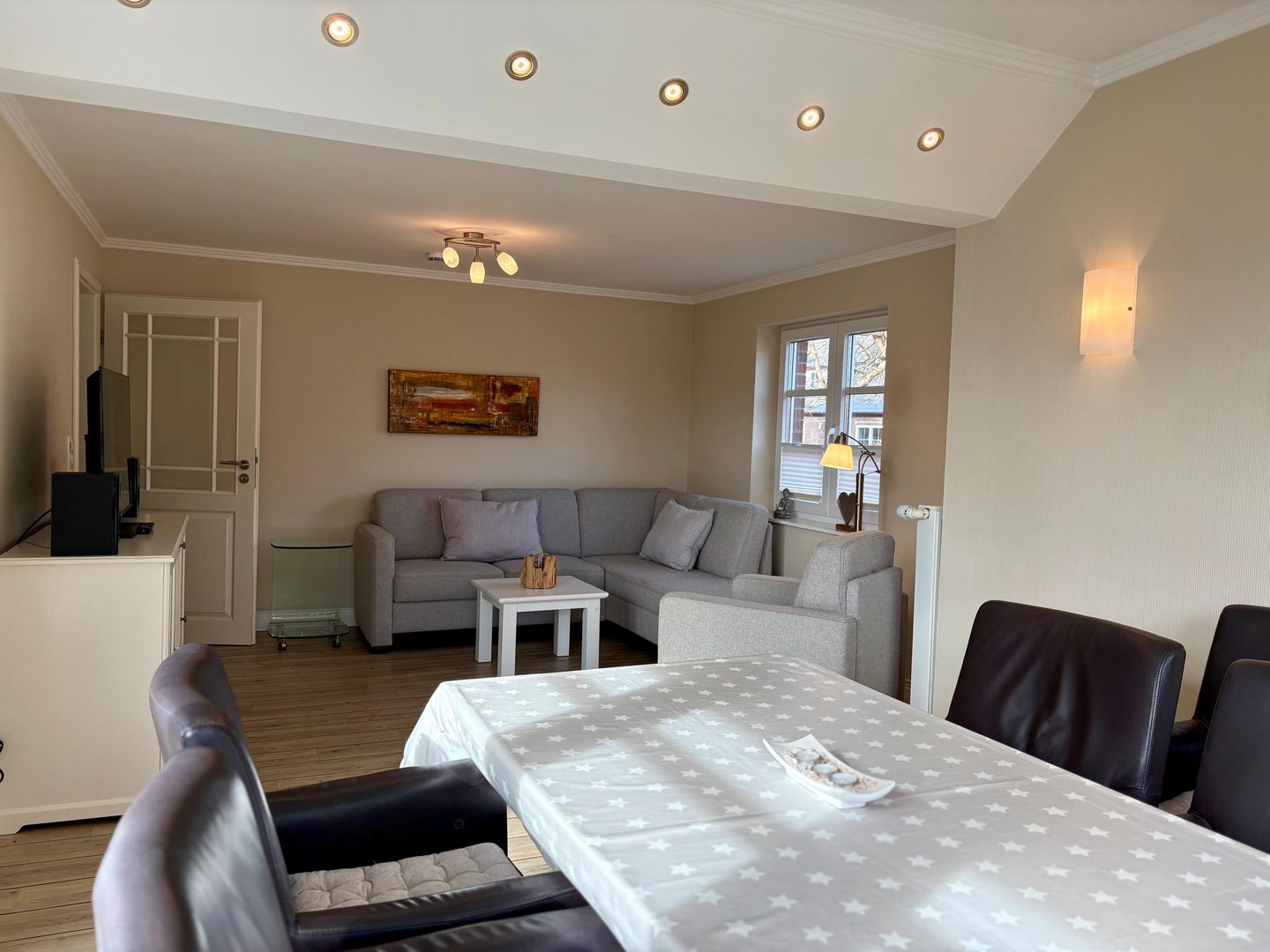 Haus am Südende Möwennest Westerland - Wohnzimmer