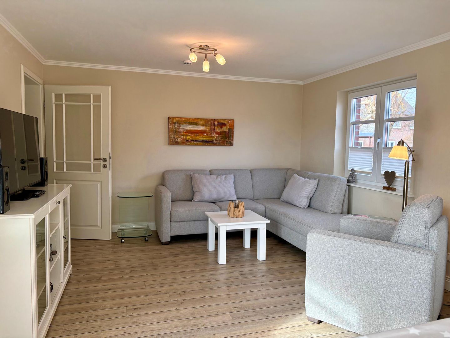 Haus am Südende Möwennest Westerland - Wohnzimmer