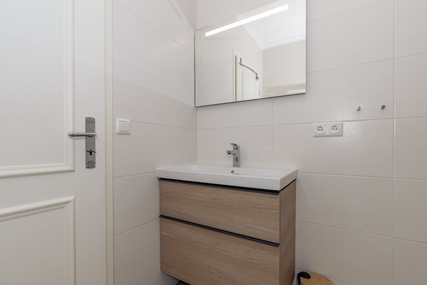 Apartmenthaus Atlantik Apartmenthaus Atlantik 314 Kühlungsborn - Badezimmer mit Waschtisch