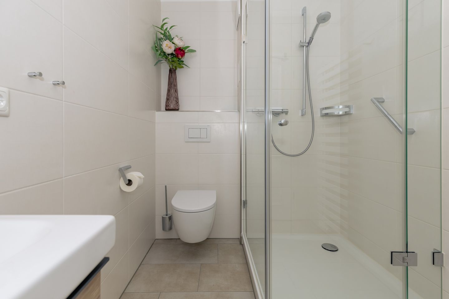 Apartmenthaus Atlantik Apartmenthaus Atlantik 314 Kühlungsborn - Badezimmer mit Dusche