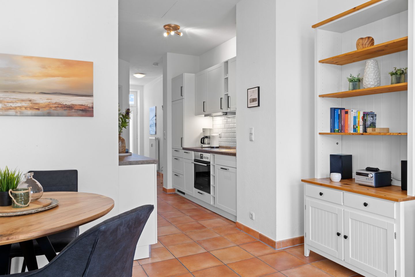 Strandstraße 32 Strandstraße 32-19 Kühlungsborn - Küchenzeile mit Backofen