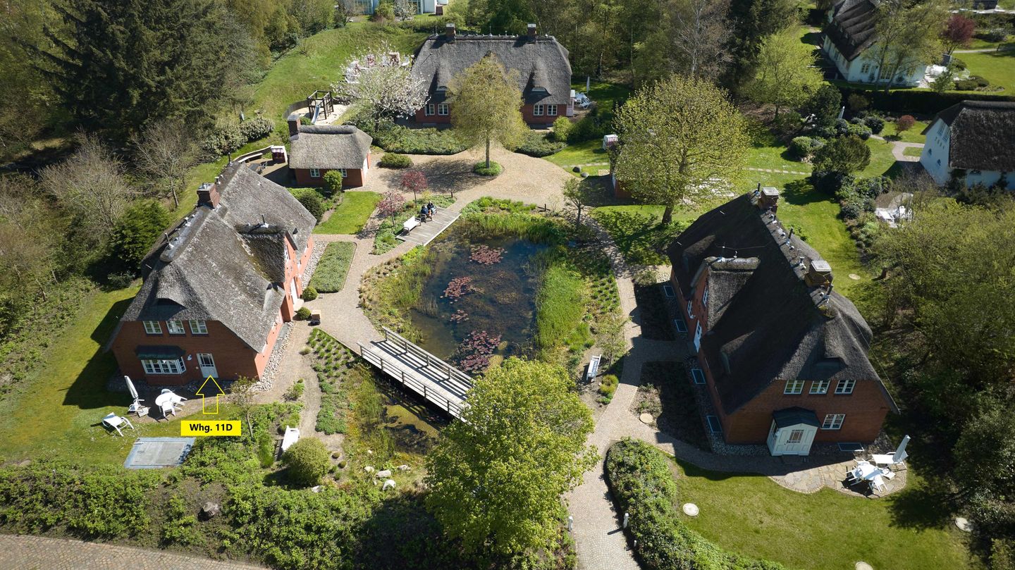 Friesenhof Whg. 11 Amrum - Vogelperspektive