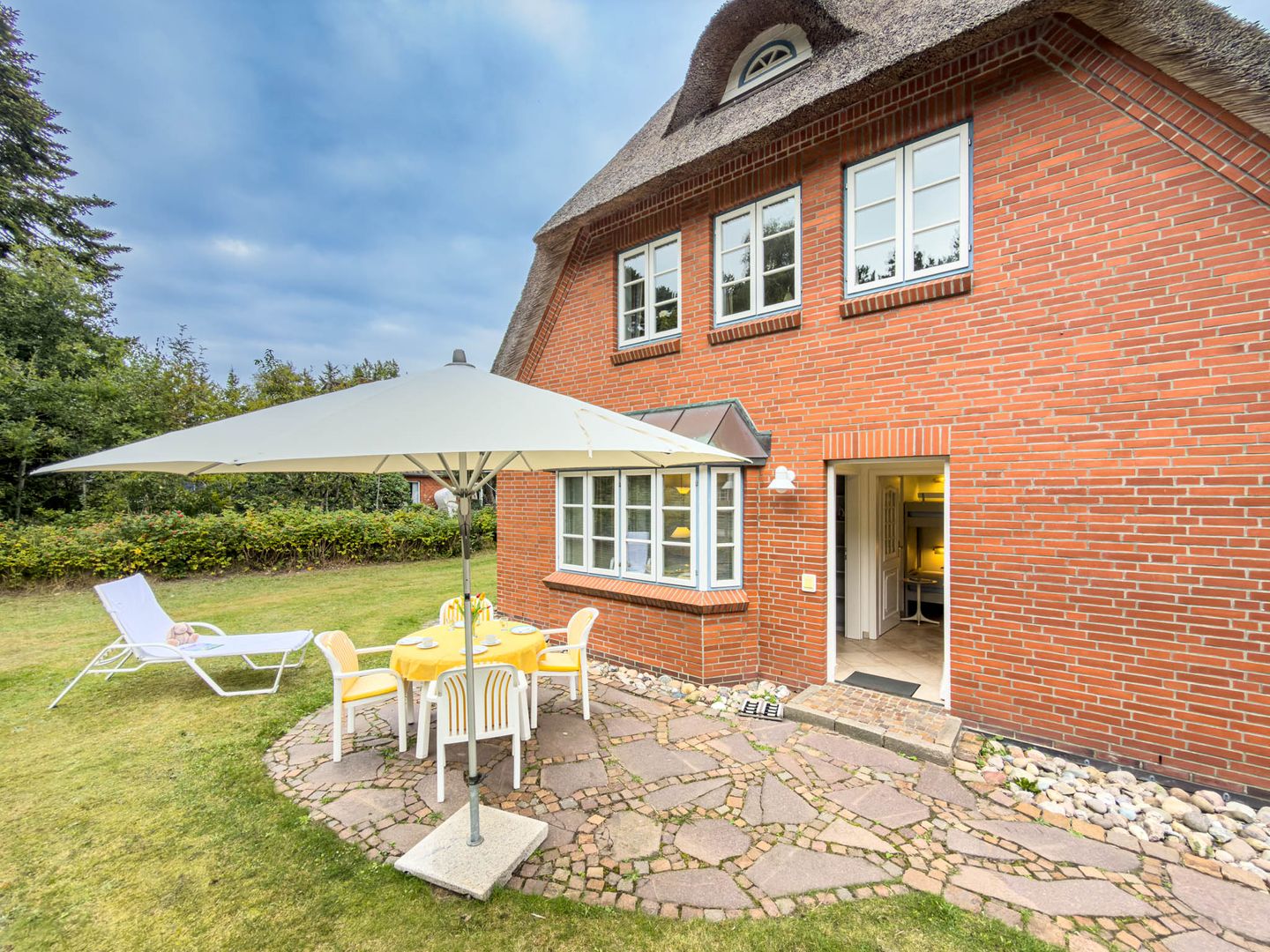 Friesenhof Whg. 11 Amrum - Terrasse