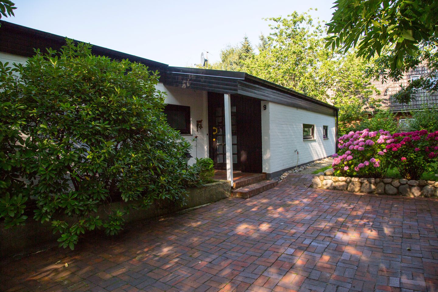  Ferienhaus Reidschott Wyk auf Föhr - Fassade / Eingang