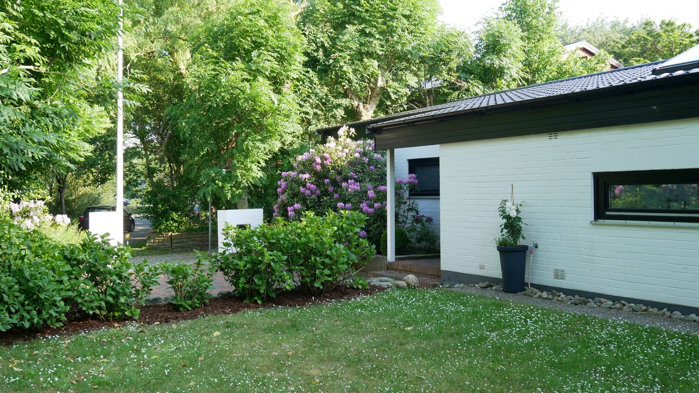  Ferienhaus Reidschott Wyk auf Föhr - Fassade / Eingang