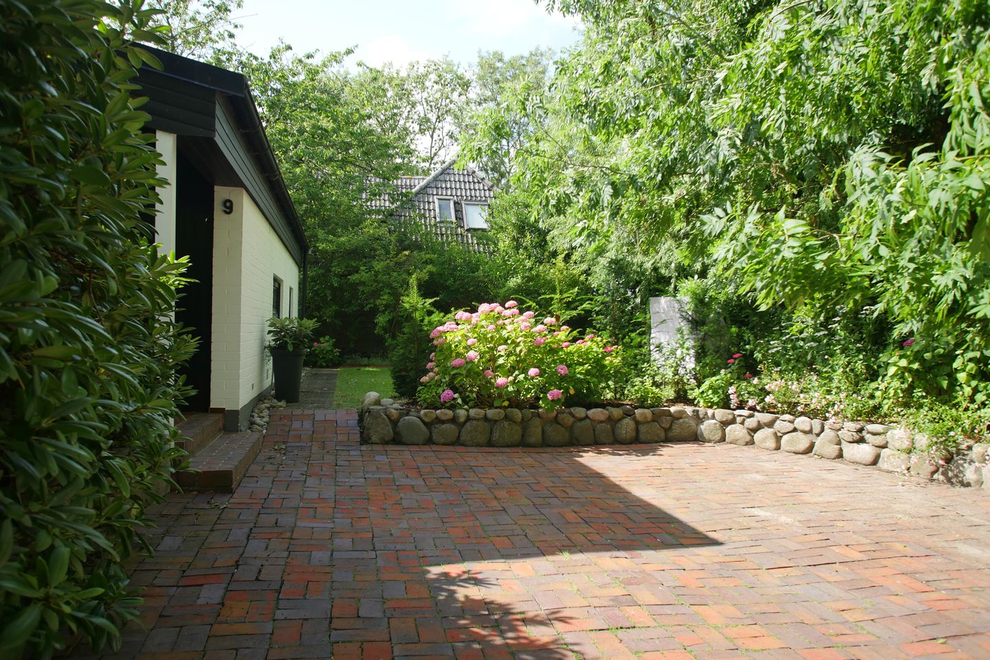  Ferienhaus Reidschott Wyk auf Föhr - Fassade / Eingang