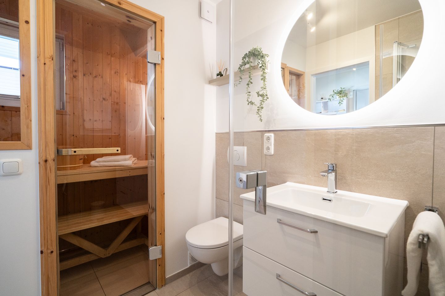 Strandpark Sierksdorf Strandhaus 24 Sierksdorf - Sauna