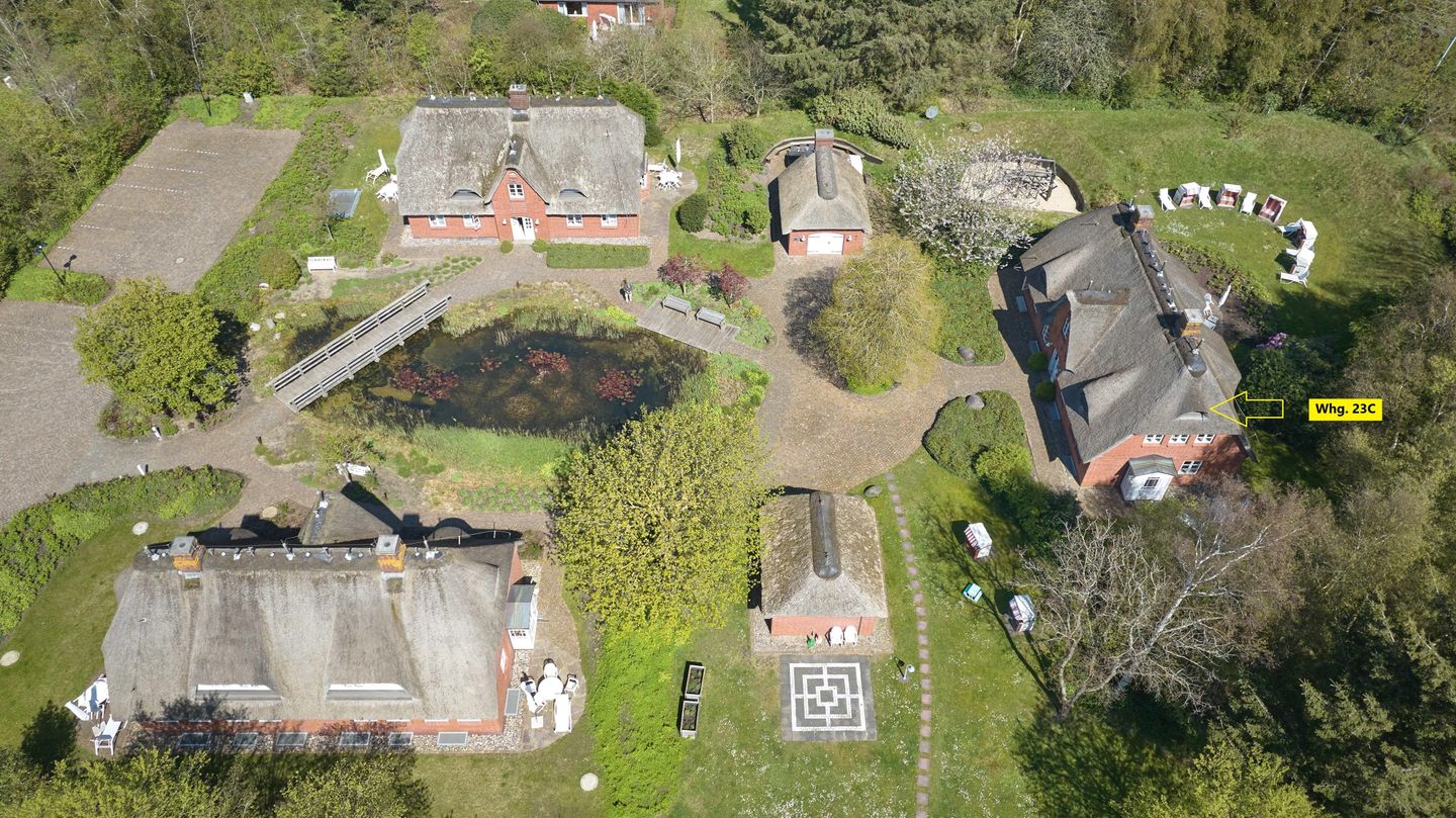 Friesenhof Whg. 23 Amrum - Vogelperspektive