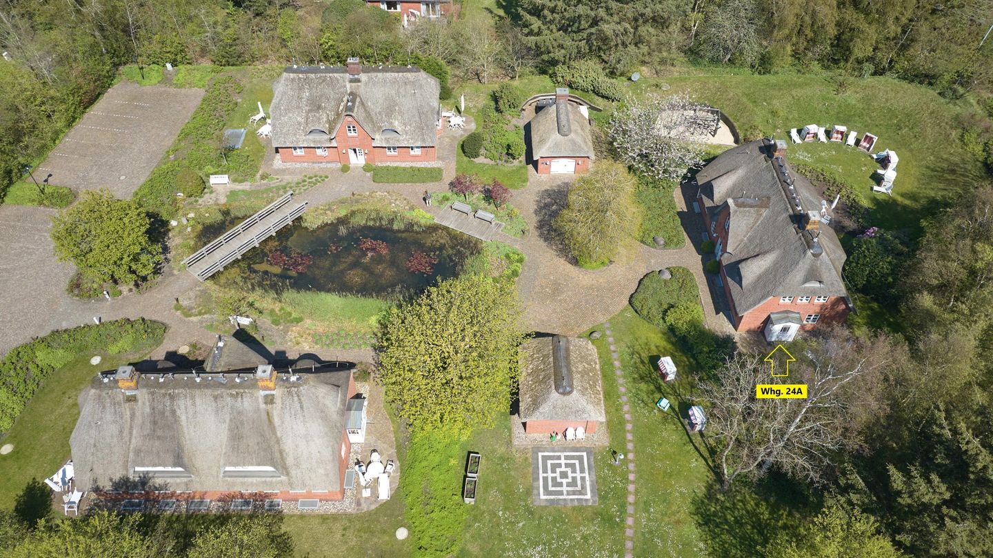 Friesenhof Whg. 24 Amrum - Vogelperspektive