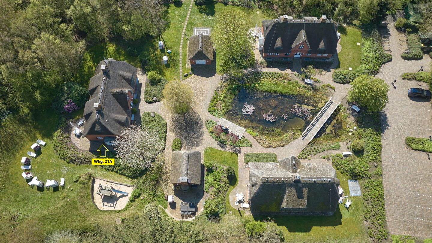 Friesenhof Whg. 21 Amrum - Vogelperspektive