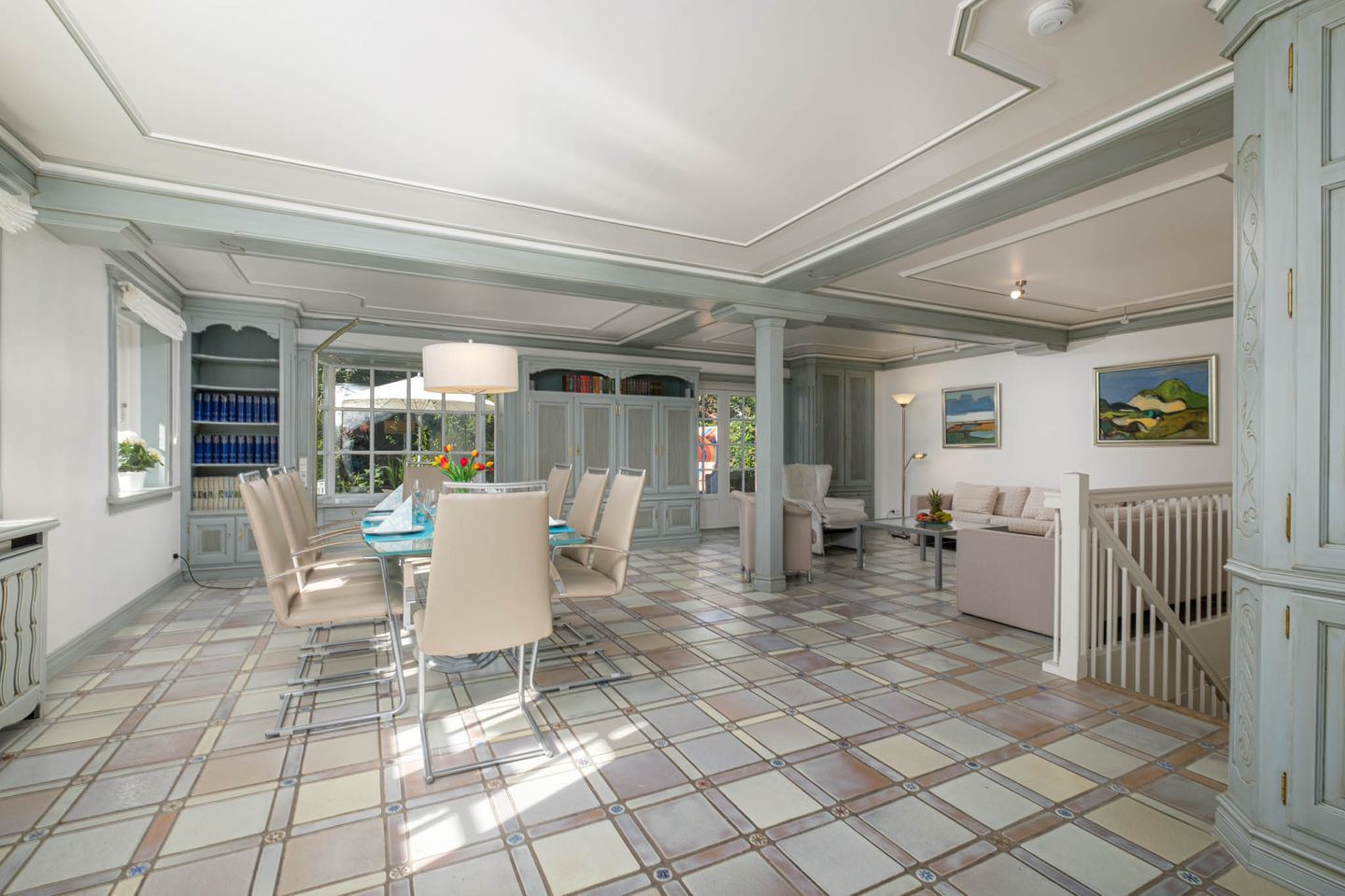 Hark Olufs Whg. 71A Amrum - Wohnzimmer