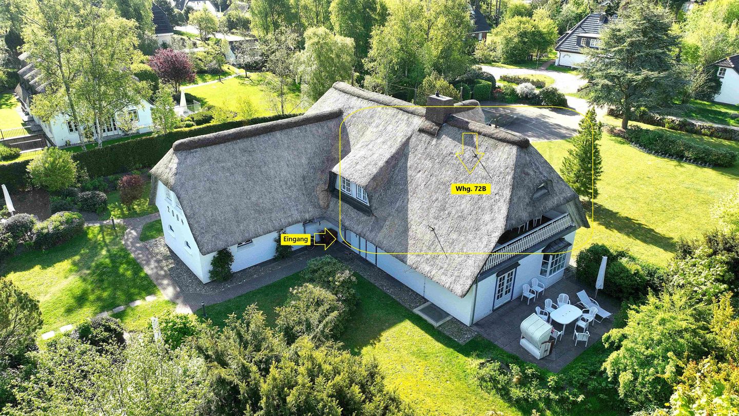 Hark Olufs Whg. 72 Amrum - Fassade / Eingang