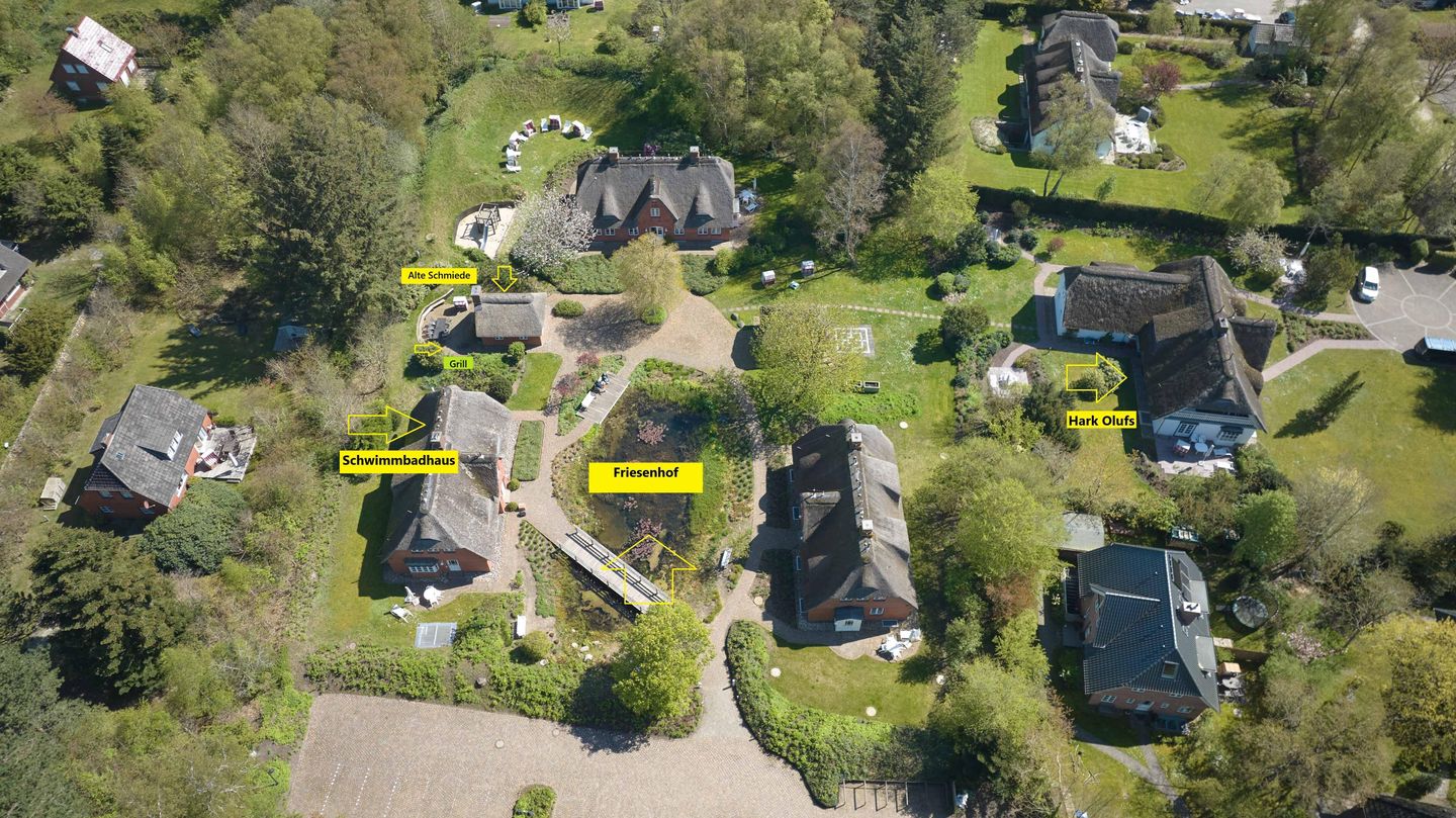 Hark Olufs Whg. 72 Amrum - Vogelperspektive