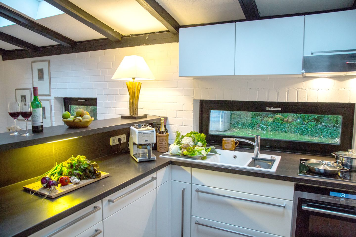  Ferienhaus Reidschott Wyk auf Föhr - Küche / Küchenzeile