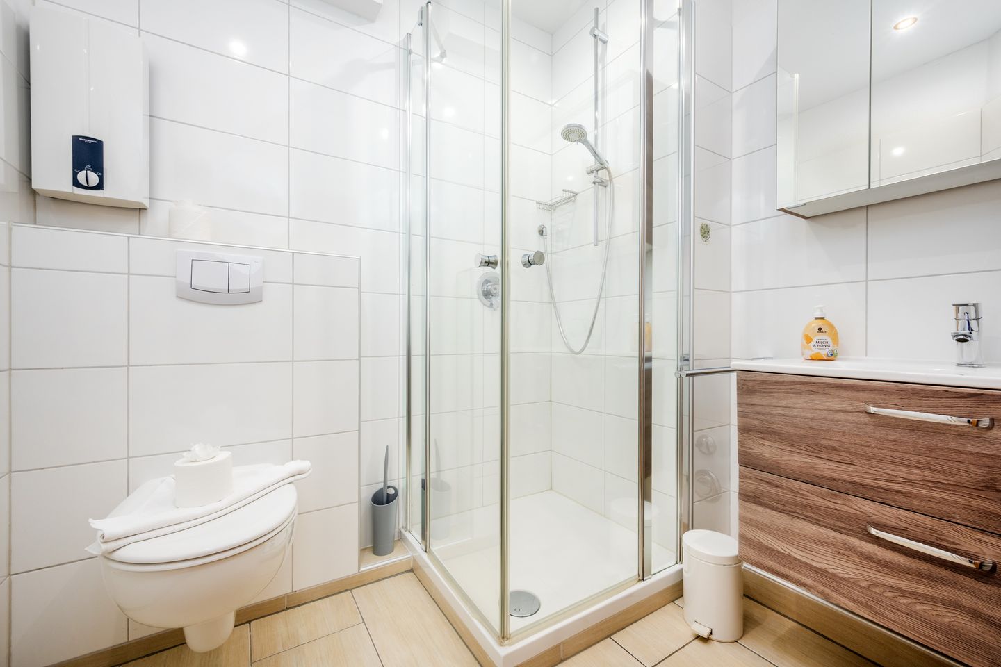 Hus Jadekieker Hus Jadekieker 22 Schillig - Badezimmer mit Dusche