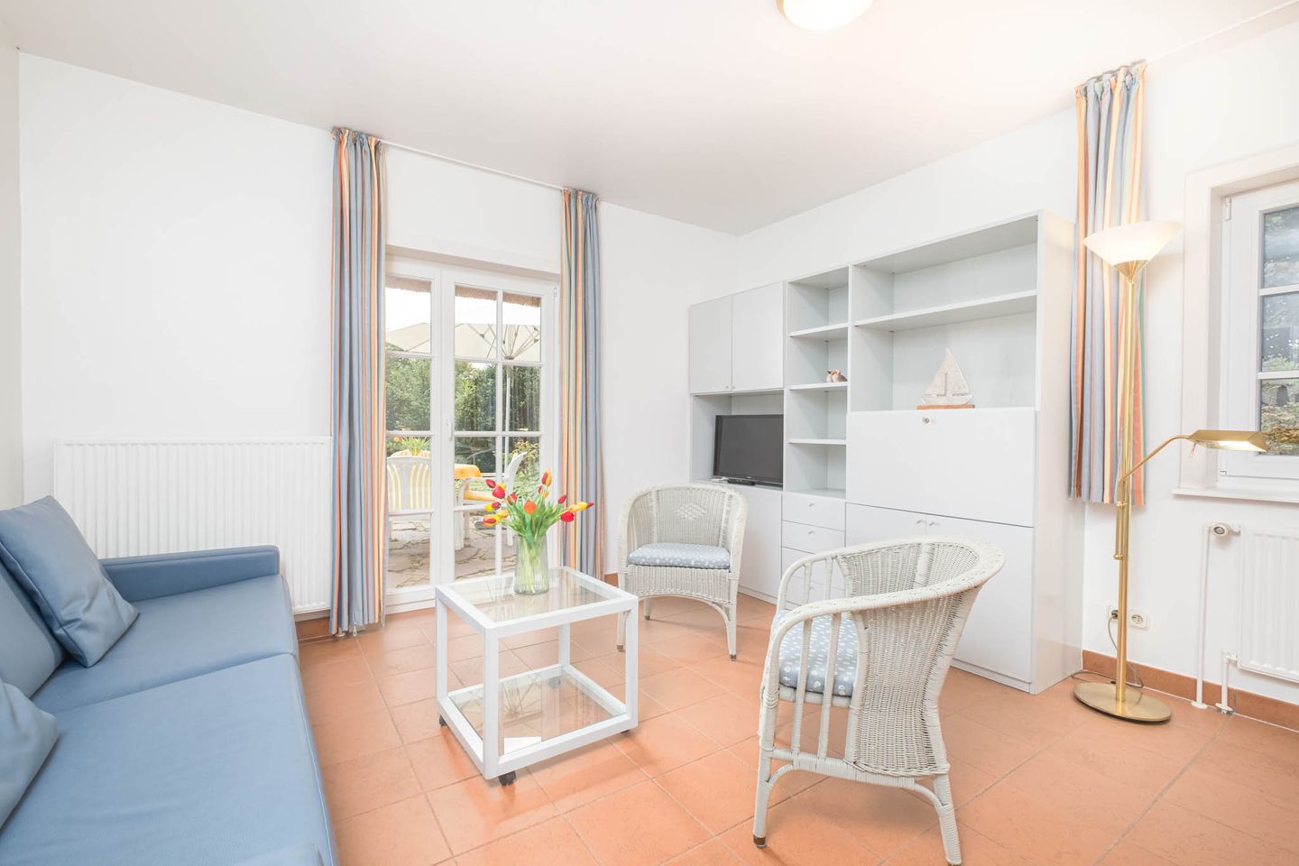 Witjhüs Whg. 4 Amrum - Wohnzimmer