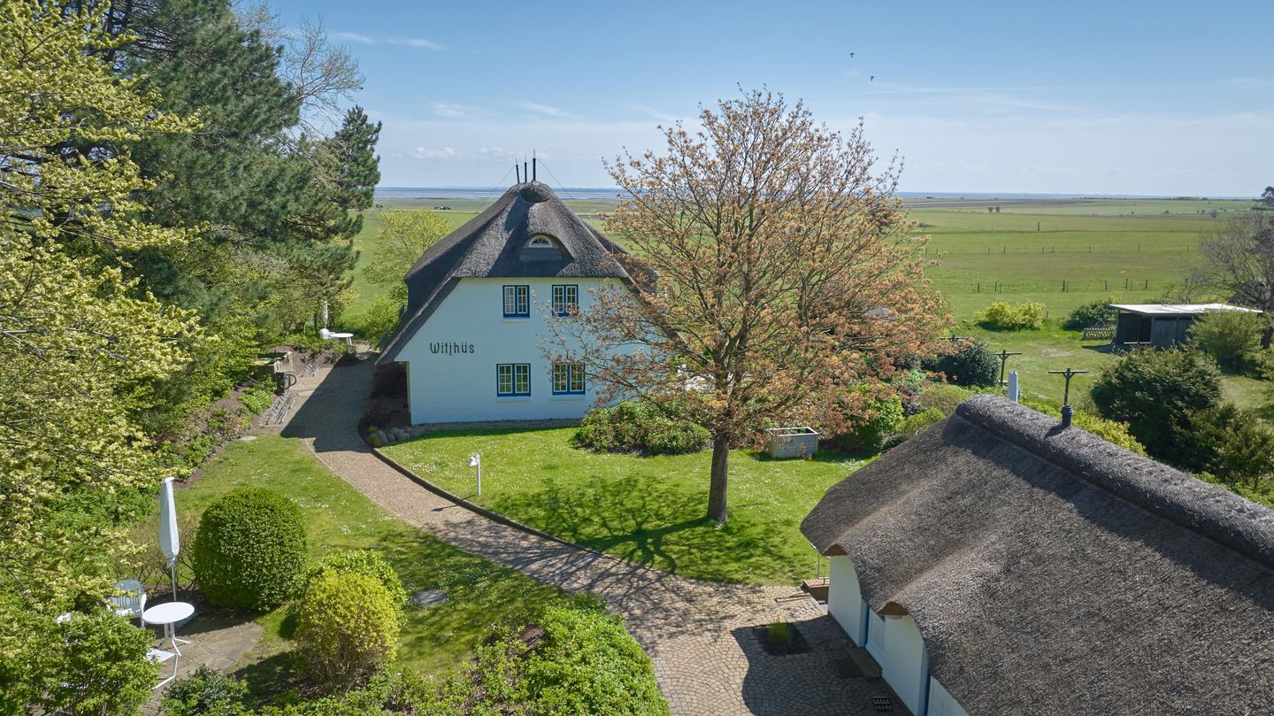 Witjhüs Whg. 5E Amrum - Fassade / Eingang