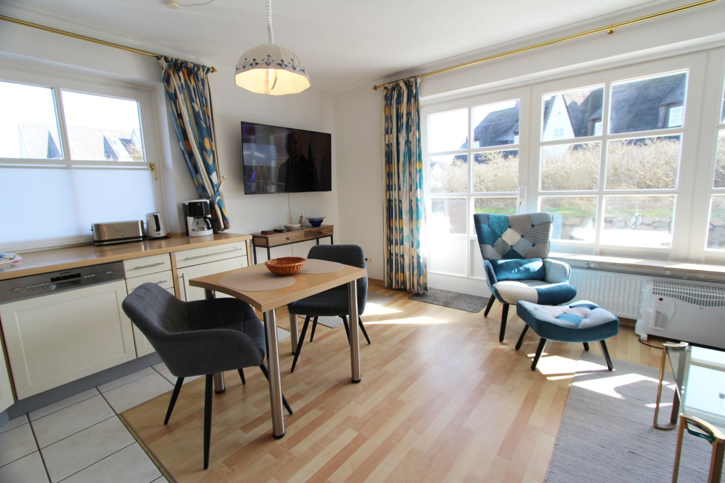  Dünenblick III - Dünenstr. 7, App. 1 Wenningstedt - Wohnzimmer