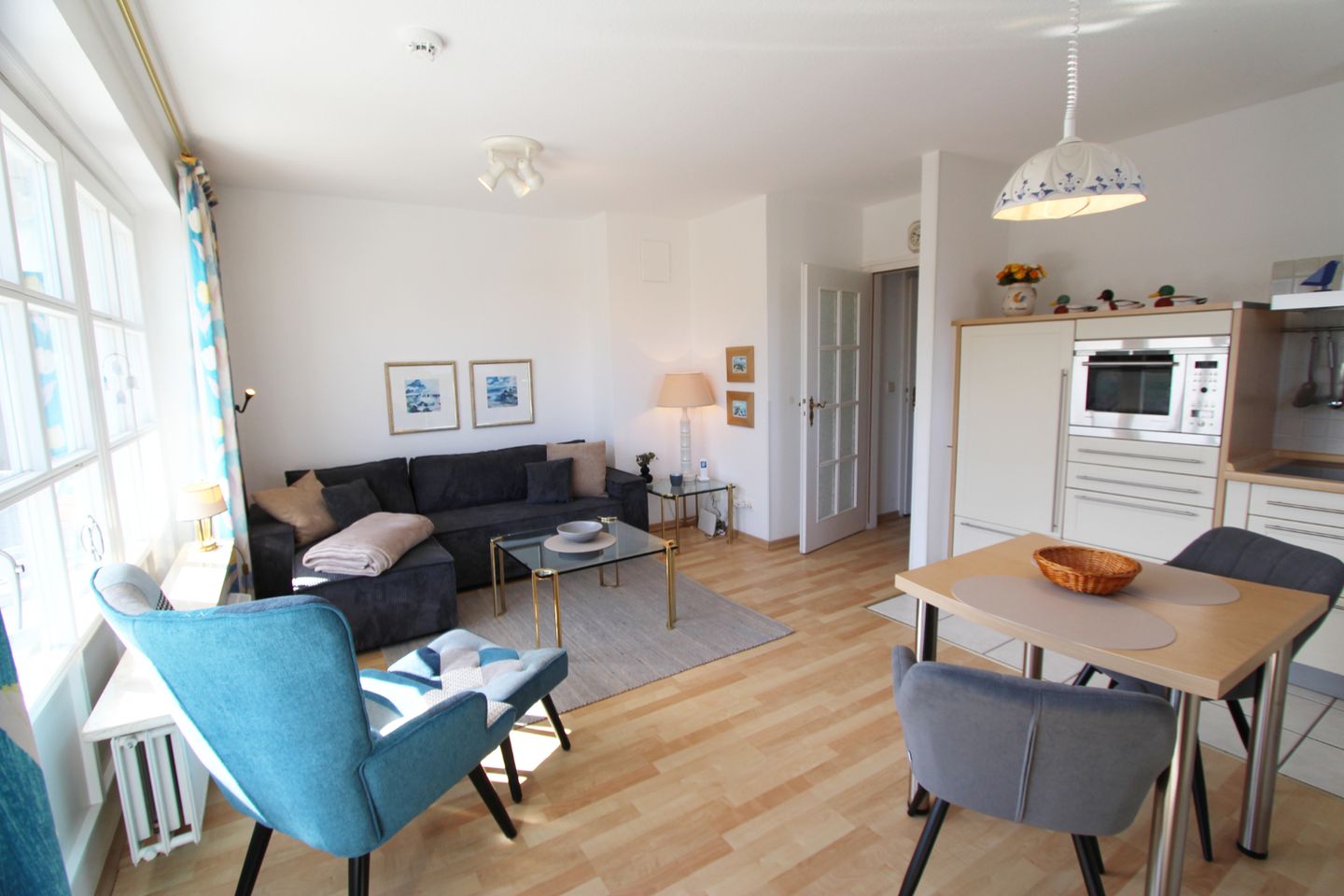  Dünenblick III - Dünenstr. 7, App. 1 Wenningstedt - Wohnzimmer