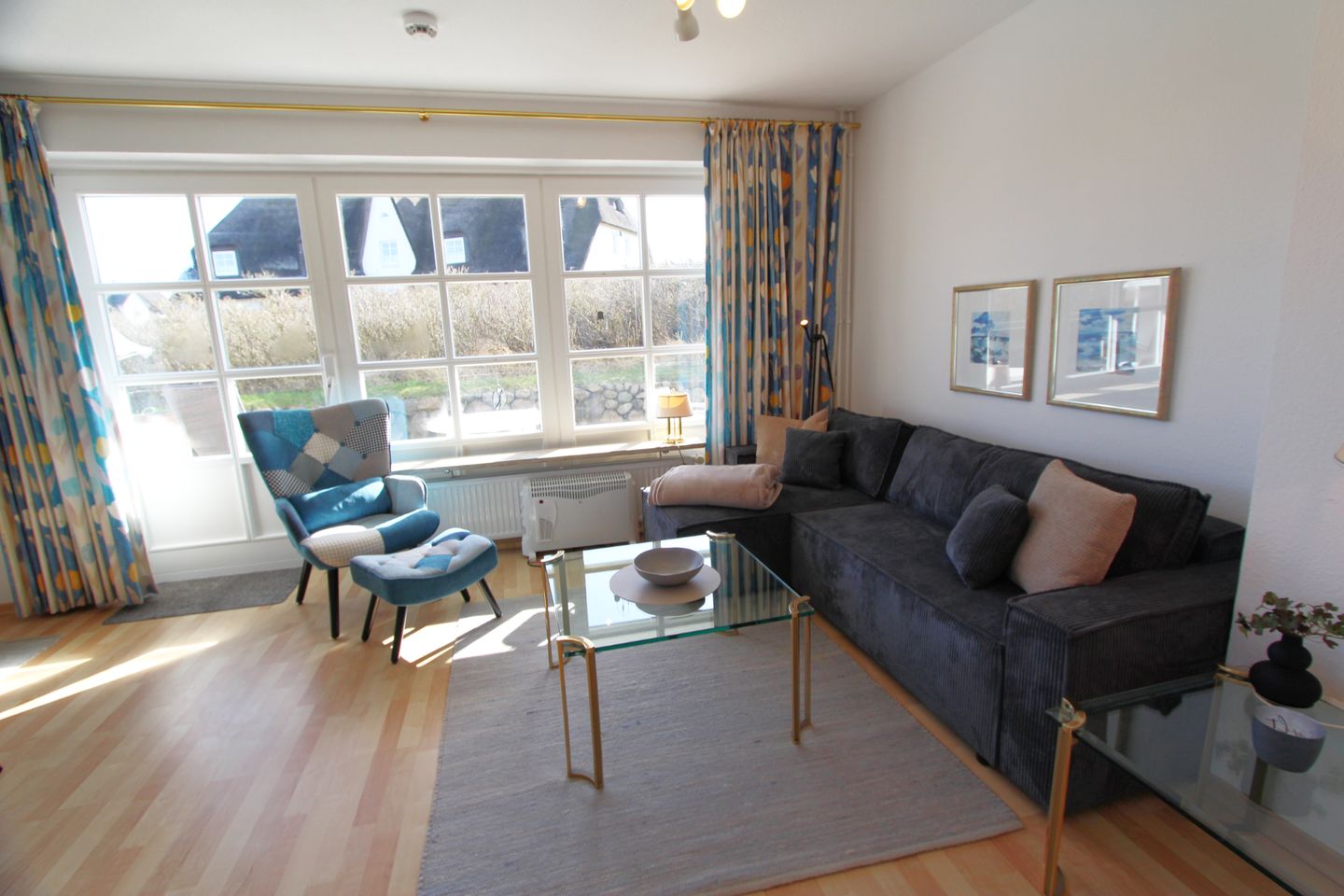  Dünenblick III - Dünenstr. 7, App. 1 Wenningstedt - Wohnzimmer